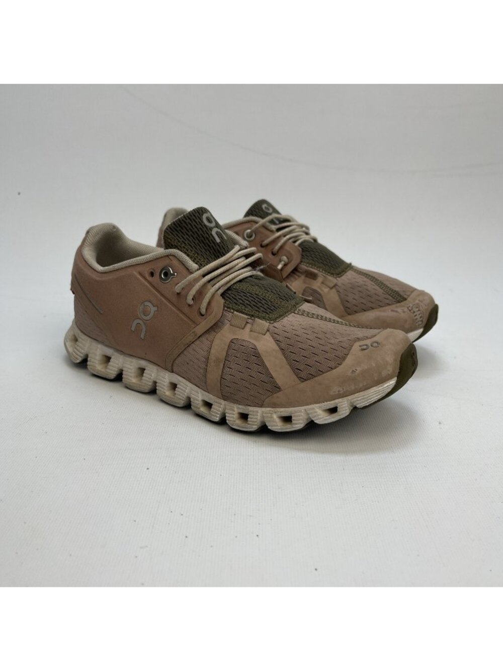 On Cloud 6 Rose / Taupe Athletic Running Walking Shoes Sneakers Wom Sz 6 US
